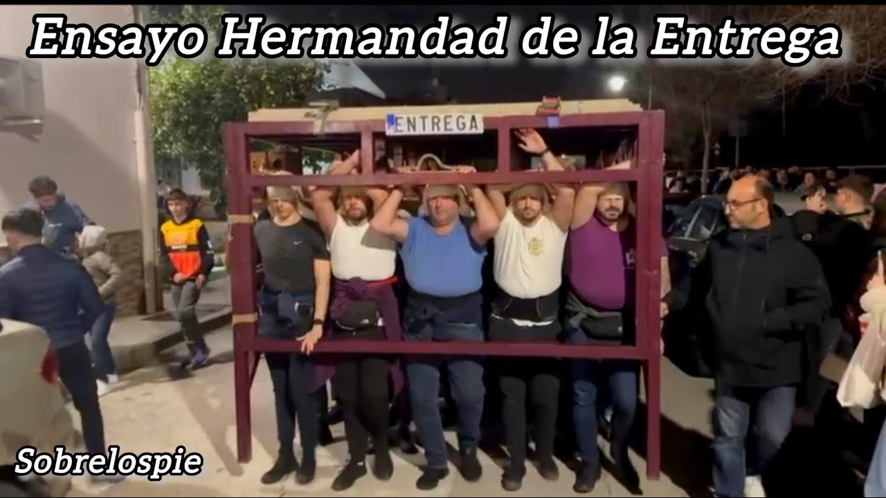 [4K] Ensayo de la Hermandad De La Entrega/Jerez De La Frontera 2025.  