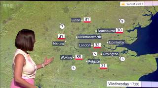 Jennifer Bartram - BBC London Weather 12Aug2026