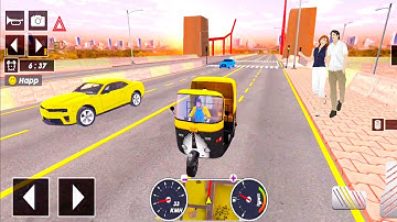 Tuk Tuk auto rickshaw driver 3D game - 317 auto rickshaw driving game - Android iOS Gameplay
