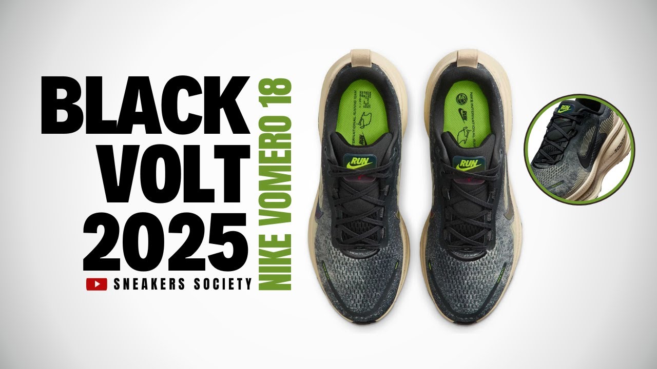 BLACK VOLT 2025 Nike VOMERO 18 | DETAILED LOOK + PRICE - YouTube