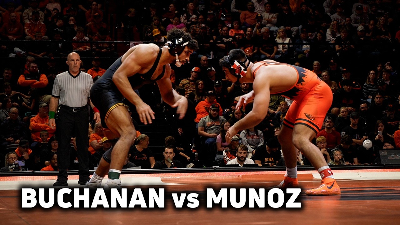 #1 Stephen Buchanan vs #5 Trey Munoz | 2024 Iowa vs Oregon State