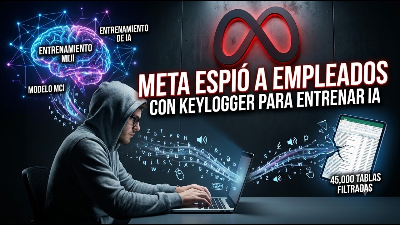 Meta espió a sus empleados con keylogger para entrenar IA