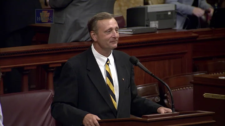 Rep. Jeff Pyle gives remarks on Cancer Immunothera...