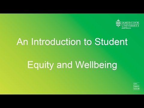 An introduction to JCU Student Equity and Wellbeing