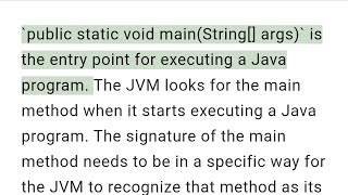 Public Static Void Main Explained With Each Word Meaning