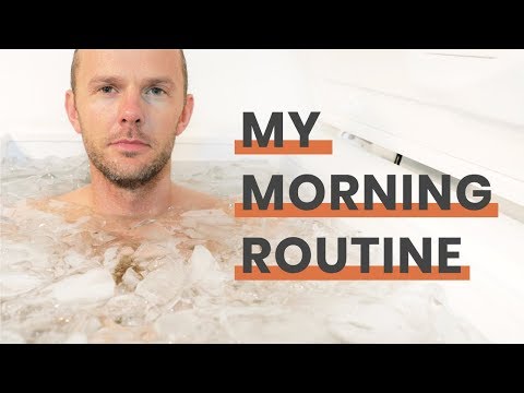 My Morning Routine with Ice Bath, Meditation, Deep Breathing and more. Wim Hof inspired.