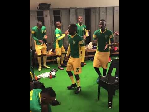 Baroka FC Singing in the dressing room