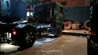 tes siulan pembuangan angin Hino 500