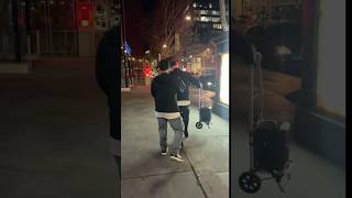 Man tries to runoff with my equipment