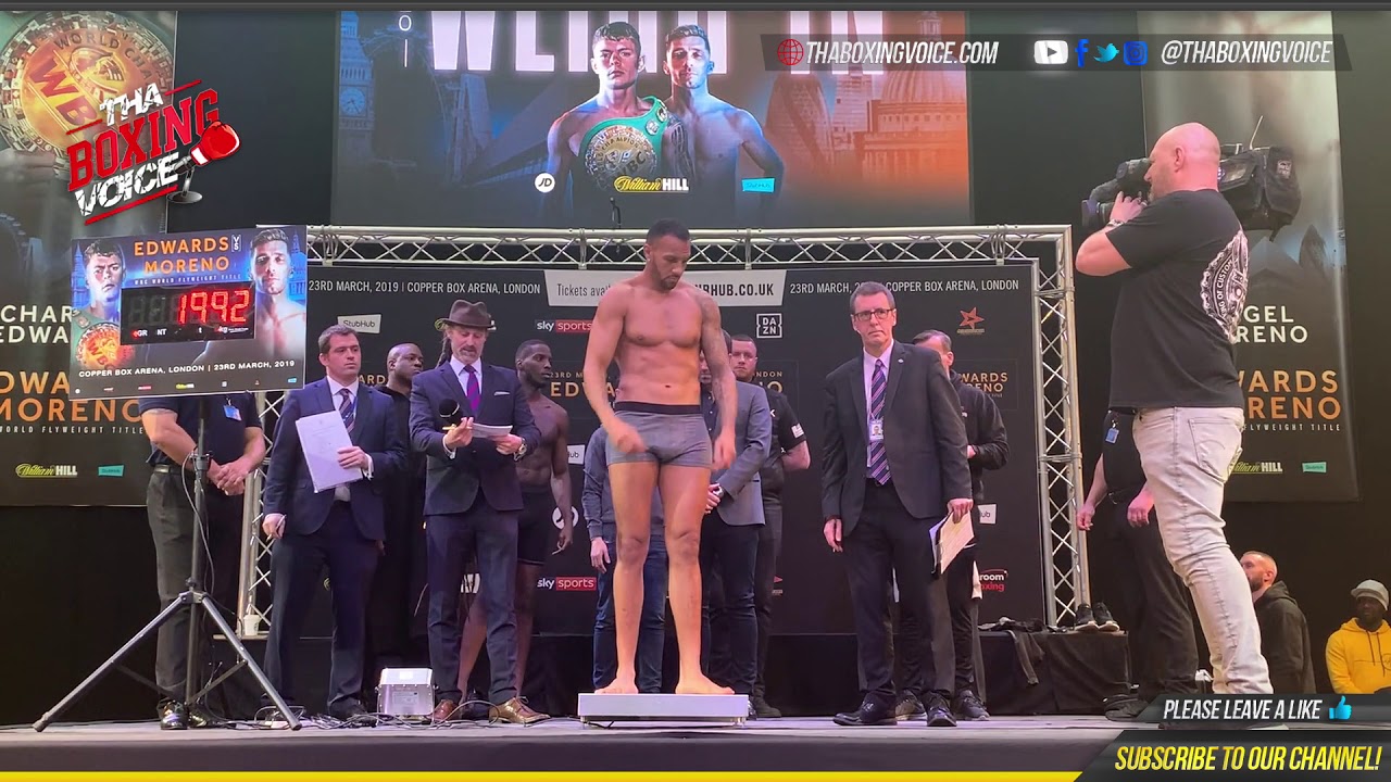 LAWRENCE OKOLIE VS WADI CAMACHO WEIGH IN