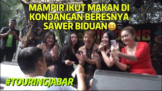 KDM MAMPIR IKUT MAKAN DI KONDANGAN | JOGET DAN SAWER BIDUAN JANGAN LUPA😆