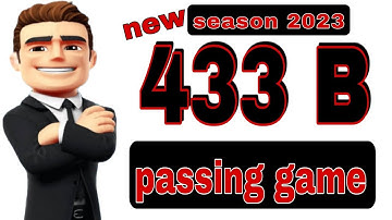 OSM TACTIC 2023 : NEW 433B PASSING GAME to PLAY at HOME