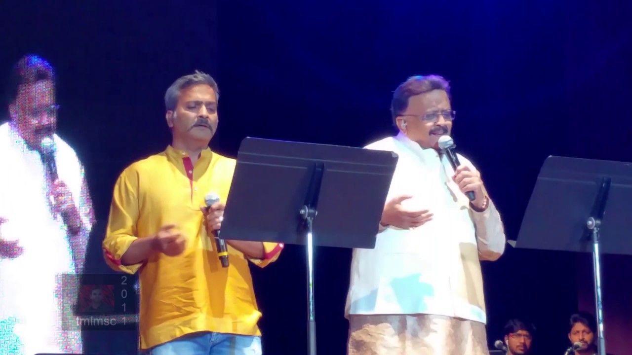 SPB 50 World Tour Detroit   S P B and S P B Charan sing Anbe Anbe