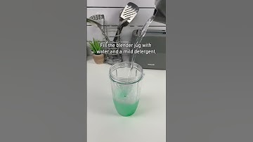 How to clean a blender the EASY way!