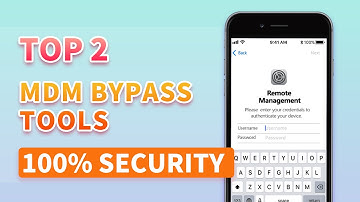 Top 2 MDM Bypass Tools | How to Remove MDM on iPhone & iPad No Jailbreak