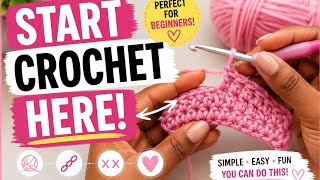 You Can't Crochet Without Knowing These Basics! 🧶 | Beginner Crochet Tutorial