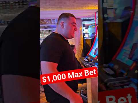 $1,000 Max Bet Bonus On Dragon Link #slot #casino #vegas #shorts