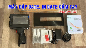Giới thiệu và hướng dẫn sử dụng chi tiết Máy dập date in date cầm tay các bác ơi | Tư vấn 0964293261