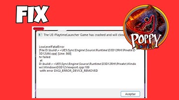 Fix DXGI ERROR DEVICE DISCONNECTED in Poppy Playtime | Fix Low-Level Fatal Error