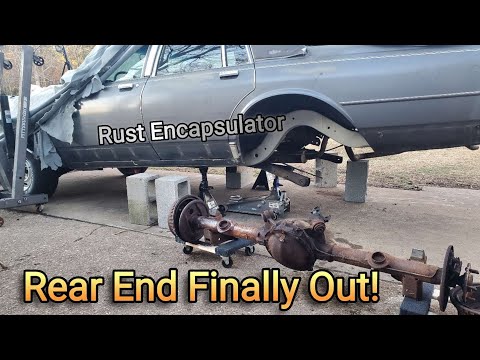 1988 Box Chevy Caprice: 8.5 Rear End Removed and Rebuild update