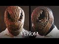 How to make Venom wooden mask | wood carving