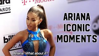 Ariana Grande Being an Icon for 5 Minutes Straight