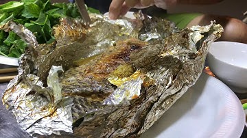 Cá rô nướng giấy bạc