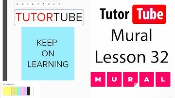 Mural Tutorial - Lesson 32 - Using Template