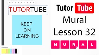 Mural Tutorial - Lesson 32 - Using Template