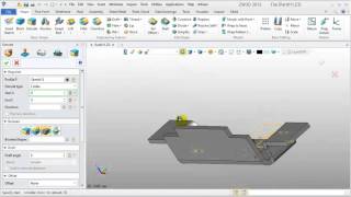 ZW3D 2013   Sheet Metal Case Support Rib