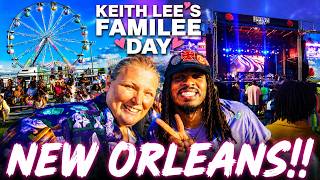 Keith Lee's Familee Day 2026! FIRST EVER Festival in New Orleans! Feat Kirk Franklin and Big Freedia