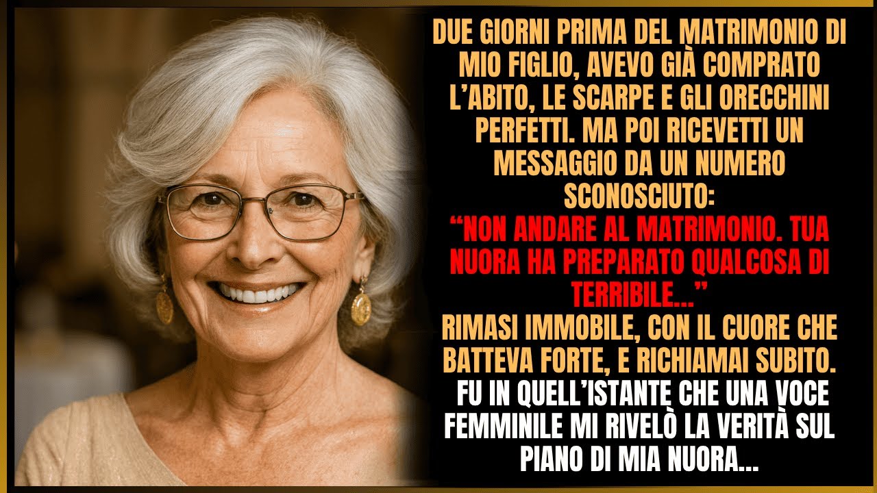 Due giorni prima del matrimonio di mio figlio comprai tutto. Fu allora che arrivò la notizia…