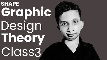 Visual Element SHAPES - Graphic Design Theory Class 3 || Cracked Design ||