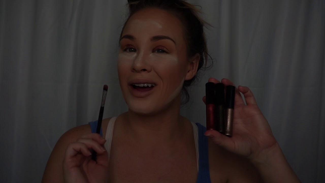 New Morphe metallic liquid eyeshadows review:demo