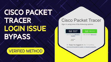 Solve Cisco Packet Tracer Login Issue | Login Bypass Solutions
