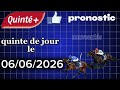 Pronostic Quinté Prix Jules Thibault Ma Sélection Pour Vincennes R1 C4 T 