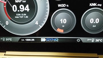 Dyno Spectrum set ethanol content manually using pedal and tacho with engine off