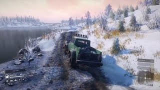 SnowRunner - International Loadstar 1700 Test Drive in White Valley, Alaska