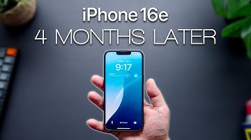 iPhone 16e 4 Months Later - The TRUTH!!