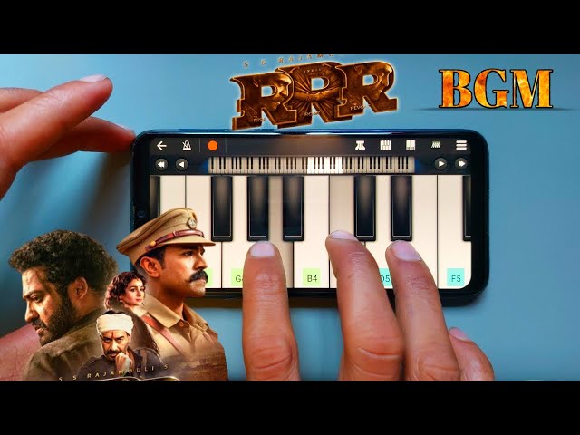 RRR- Ram Charan Entry Mass BGM | Walkband Cover By Piano Tadka class=