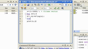 Writing a MATLAB Program (Previous Release)