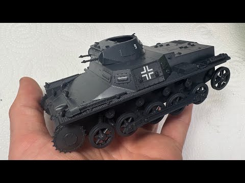 BUILD REVIEW for the Tamiya 1/35 Panzer 1B - YouTube