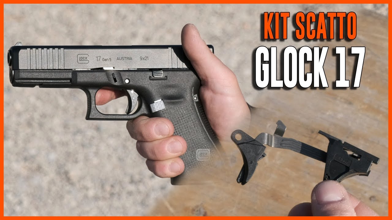 UPGRADE kit SCATTO glock.una modifica PER TUTTI, alla portata di tutti, in totale SICUREZZA!