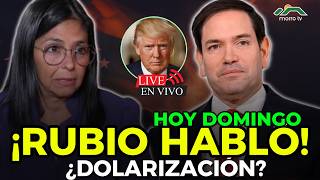 🚨 🔴 EN VIVO | MARCO RUBIO HABLA DE VENEZUELA ¿CAMBIA EL FUTURO DEL DÓLAR EN EL PAÍS