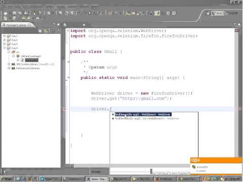 Selenium Tutorial with