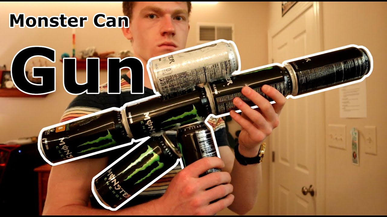 How to Make a MONSTER ENERGY GUN