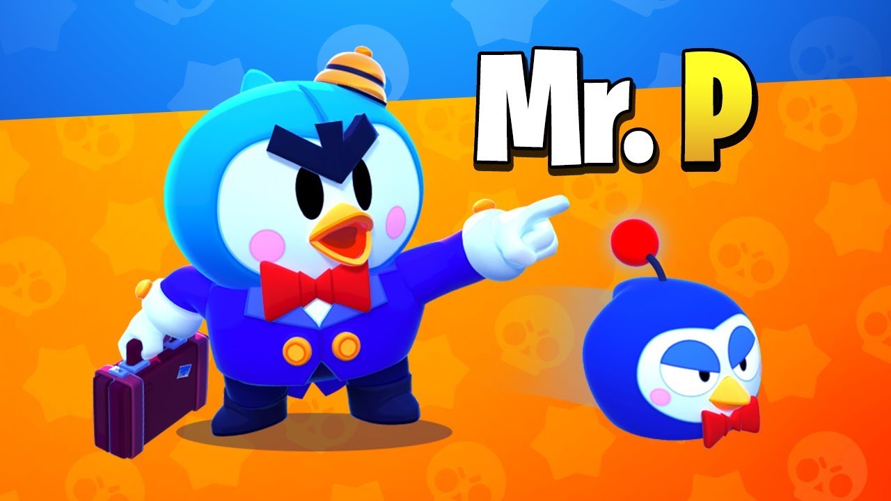 Mr. P. o NOVO BRAWLER do Brawl Stars - YouTube