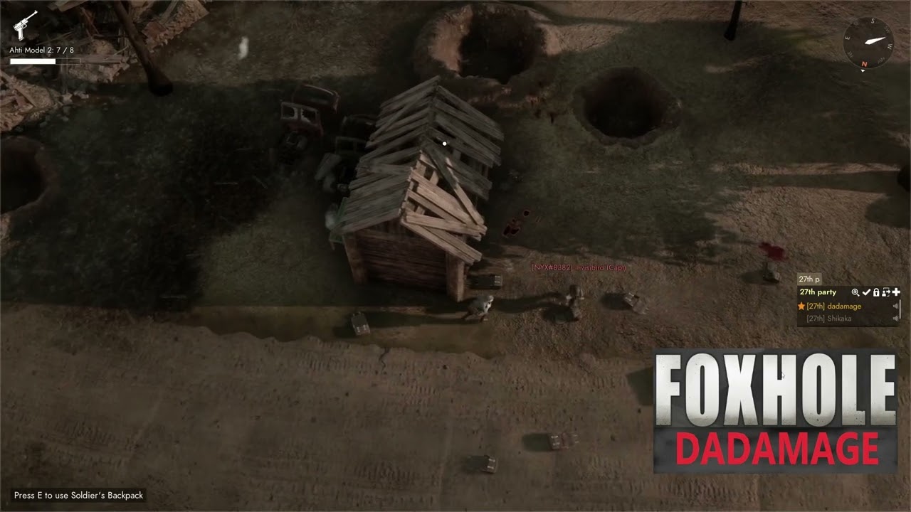 Watch FOXHOLE Shadow Dancing Gunplay in Slow Motion!