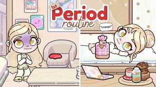 Taking Care My Daughter 💕🩸 First Period, Heating Pad, Making Cookies | Avatar World