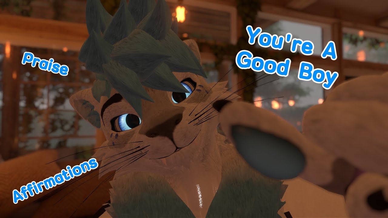 ASMR | SR3D | Lion Calls You A Good Boy | Soft Speaking, Praise, Affirmations